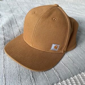 Men’s Carhartt Firm Duck Cap Trucker Baseball Cap Hat Brown